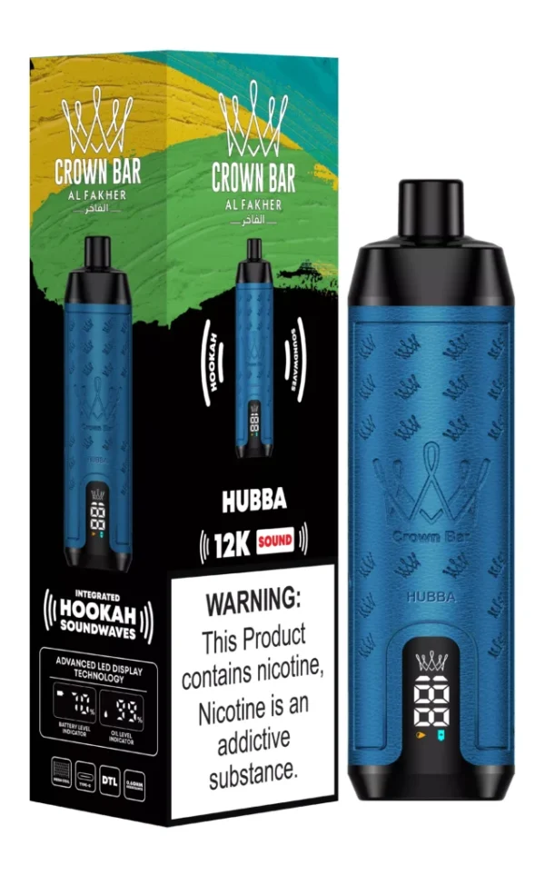 AL-Fakher-Crown-Bar-12000-Zuege-Einweg-E-Zigarette-Mit-Nikotin-Hubba