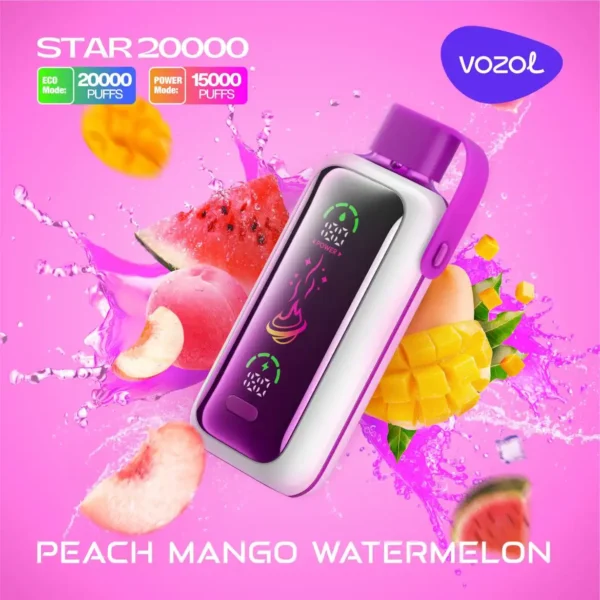 vozol-star-20000-PFIRSICH-MANGO-WASSERMELONE
