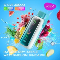 vozol-star-20000-RASPBERRY-APPLE-WATERMELON-PINEAPPLE.